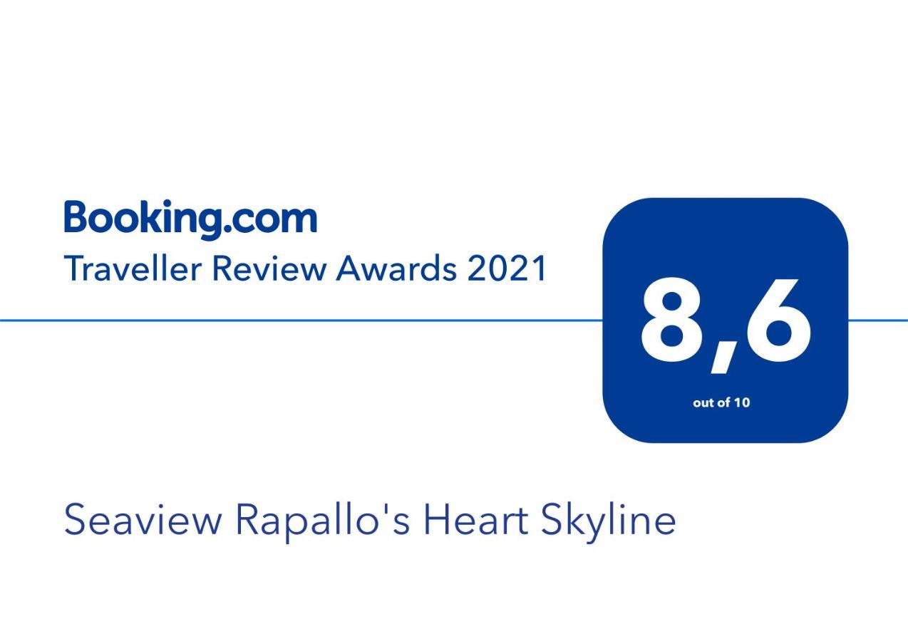 Seaview Rapallo'S Heart Skyline Exterior photo